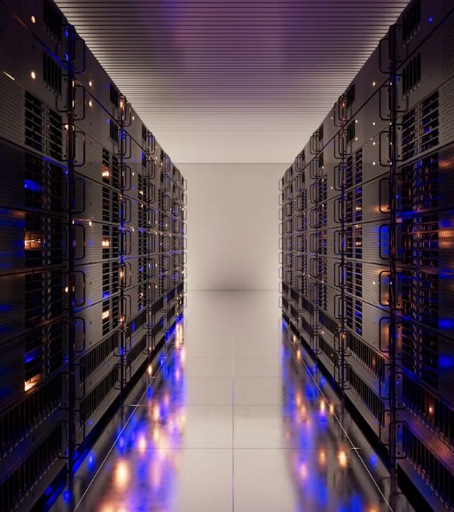 AI data center server racks supporting the AI Infrastructure Boom in 2026